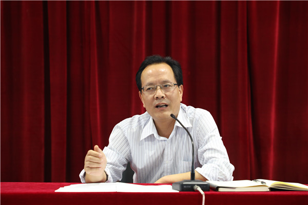 会议由政教处徐恒明副主任主持,刘杰副校长,教务处